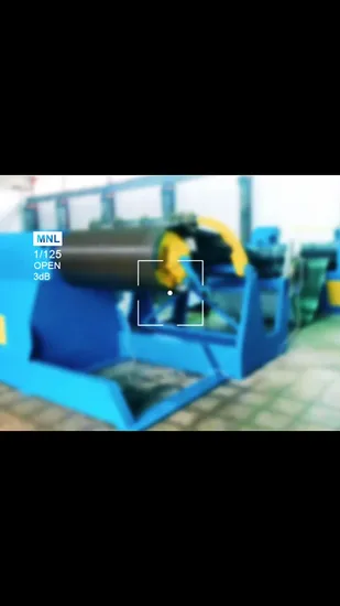 철강 코일 롤 재료 슬리 터 슬리 팅 머신